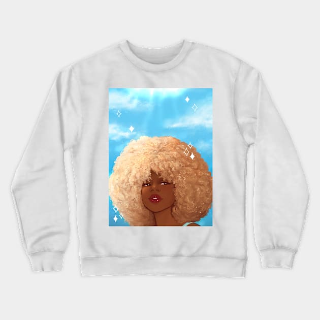 Sunshine Crewneck Sweatshirt by saniyyahzahid@gmail.com